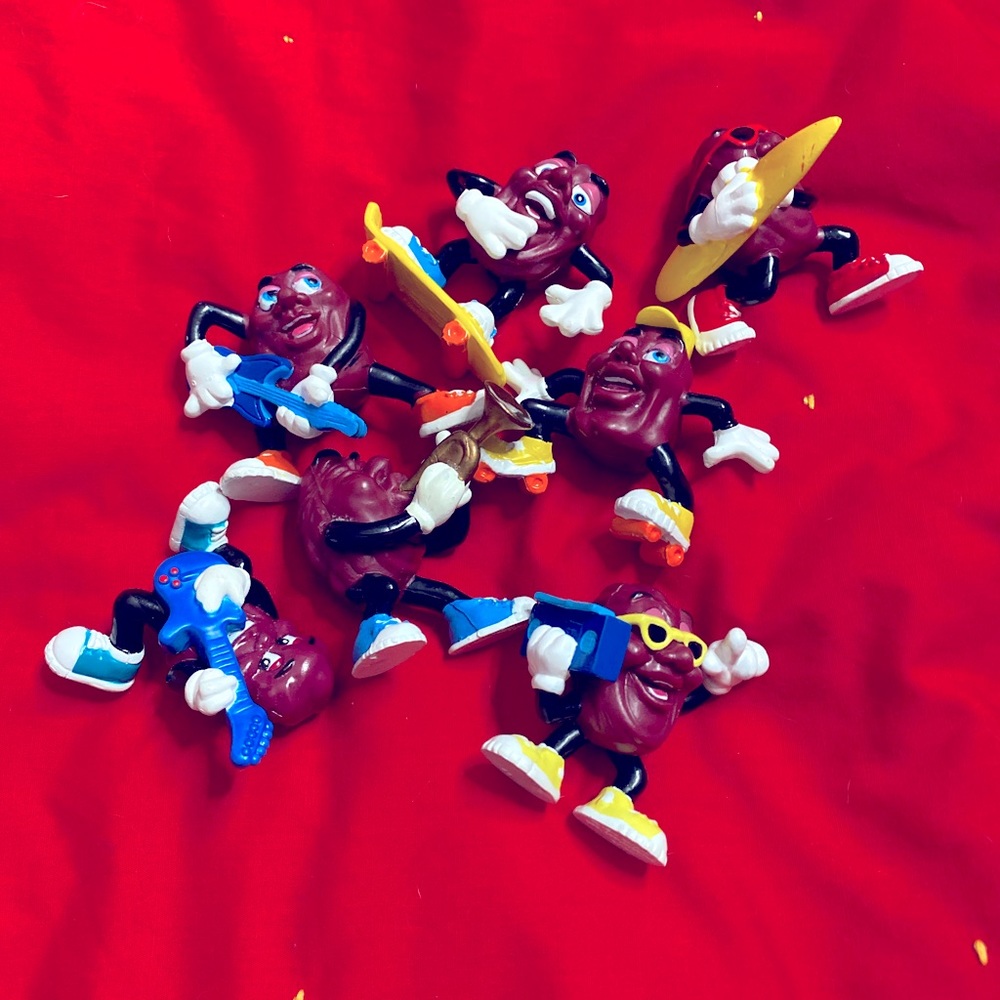 Vintage California raisins figurines